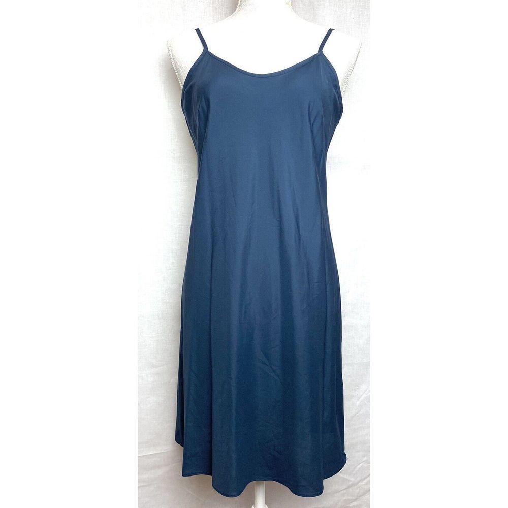 Nanette Lepore Womens Slip‎ Mini Dress Size 6 Navy Blue